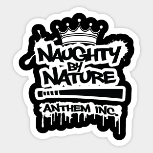 naughty by nature Sticker